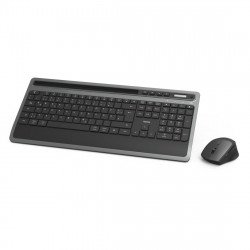 Клавиатура HAMA HАМА KMW-600 Plus Комплект безжична клавиатура/мишка с място за смартфон