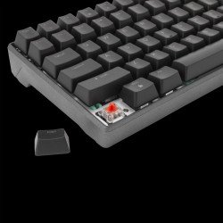 Клавиатура SBOX WHITE SHARK ESL-K2 :: Геймърска клавиатура KATANA, механична, клавиши червени OUTEMU, черна