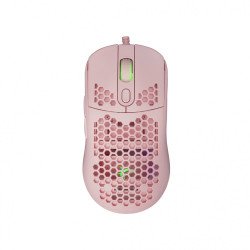 Мишка SBOX WHITE SHARK GM-5007-P :: Геймърска мишка GALAHAD, 6400dpi, розова