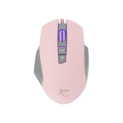 Мишка SBOX WHITE SHARK GM-5009 :: Геймърска мишка GARETH Pink, 6400dpi, розова