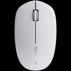 Мишка CANYON MW-04, Bluetooth Wireless optical mouse with 3 buttons, DPI 1200 , with1pc AA canyon turbo Alkaline battery,White, 103*61*38.5mm, 0.047kg