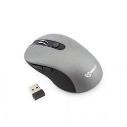 Мишка SBOX WM-911G :: Безжична оптична мишка, USB, 1600 DPI, сива