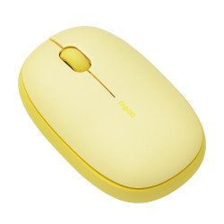 Мишка RAPOO Безжична оптична мишка RAPOO M660, Multi-mode, Свързване с 3 у-ва, Тиха, Жълта
