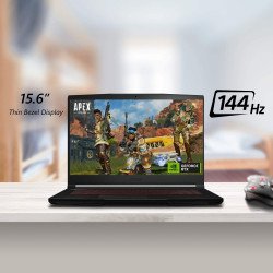 Лаптоп MSI Thin GF63 12UC, i7-12650H (10C/16T up to 4.70 GHz, 24 MB), 15.6