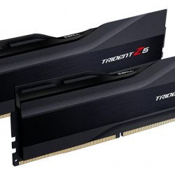 RAM памет за настолен компютър G.SKILL Trident Z5 Black 32GB (2x16GB) DDR5 6400MHz CL32 F5-6400J3239G16GX2-TZ5K 1.40V, Intel XMP