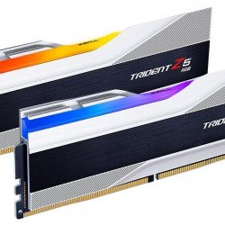 RAM памет за настолен компютър G.SKILL Trident Z5 RGB 32GB (2x16GB) DDR5 5200MHz CL40 F5-5200J4040A16GX2-TZ5RS 1.10V, Intel XMP