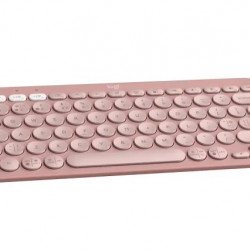 Клавиатура LOGITECH Pebble Keys 2 K380s - TONAL ROSE - US INT L - BT - N/A - INTNL-973 - UNIVERSAL