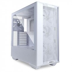 Кутии и Захранвания Кутия Lian-Li LANCOOL III Mid-Tower, Tempered Glass, Бяла