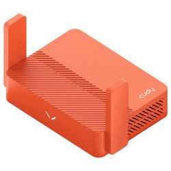 Мрежово оборудване Безжичен рутер CUDY Travel VPN TR1200, AC1200, 2 x 10/100 Mbps, USB3.0, червен