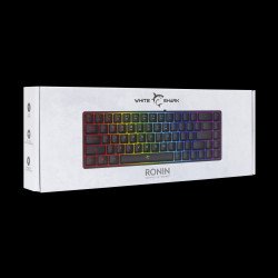 Клавиатура SBOX Клавиатура White Shark GK-2201 RONIN, мембранна, черна