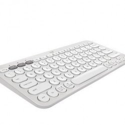 Клавиатура LOGITECH Pebble Keys 2 K380s - TONAL WHITE - US INT L - BT - N/A - INTNL-973 - UNIVERSAL