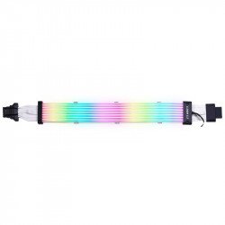 Видео карта LIAN LI Удължителен RGB кабел  Strimer Plus V2, 16-Pin - 12VHPWR за RTX 40-та серия, 108 LED