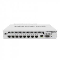 Мрежово оборудване MIKROTIK Суич MikroTik CRS309-1G-8S+IN, LAN 1 x Gigabit Ethernet ports, 8 x SFP+ 10Gbps, PoE in