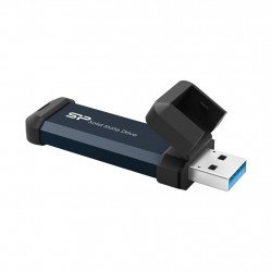 USB Преносима памет SILICON POWER Външен SSD Silicon Power MS60 Blue, 250GB, USB-A 3.2 Gen2