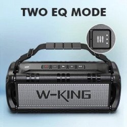 Колонка W-King Блутут мобилна колонка Bluetooth Speaker - D8 Black - 50W