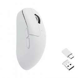 Мишка Геймърска Безжична мишка Keychron M2 Mini, Matte White