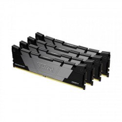 RAM памет за настолен компютър KINGSTON FURY Renegade Black 128GB(4x32GB) DDR4 3600MHz CL18 KF436C18RB2K4/128