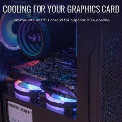 Кутии и Захранвания AEROCOOL кутия Case mATX - Trinity Mini-G-BK-v3 - 3 fans included, Tempered Glass