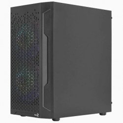 Кутии и Захранвания AEROCOOL кутия Case mATX - Trinity Mini-G-BK-v3 - 3 fans included, Tempered Glass