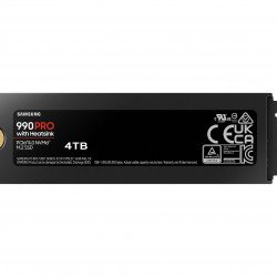 SSD Твърд диск SAMSUNG SSD SAMSUNG 990 PRO с Heatsink 4TB, MZ-V9P4T0CW