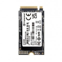 SSD Твърд диск TRANSCEND 512GB, M.2 2242, PCIe Gen4x4, NVMe, 3D TLC, DRAM-less