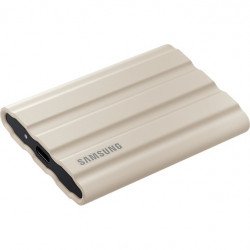 Външни твърди дискове SAMSUNG Външен SSD Samsung T7 Shield, 1TB USB-C, Бежов
