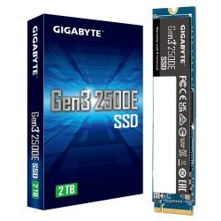 SSD Твърд диск GIGABYTE SSD Gigabyte Gen3 2500E, 2TB, NVMe, M.2