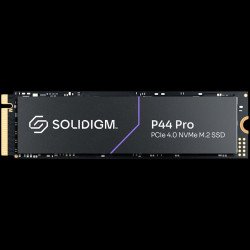 SSD Твърд диск SolidigmT P44 Pro Series (512GB, M.2 80mm PCIe x4, 3D4, QLC) Generic Single Pack, MM# AA000006N, EAN: 840307300294