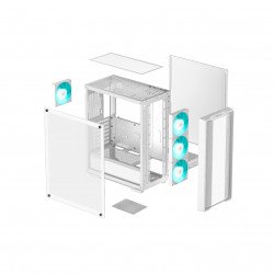 Кутии и Захранвания DEEPCOOL кутия Case ATX - CC560 WH v2