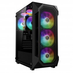 Кутии и Захранвания GAMDIAS кутия Case ATX - AURA GC1 Elite - Mesh, RGB, Tempered Glass