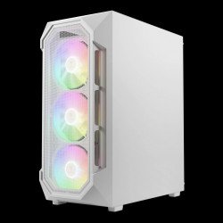 Кутии и Захранвания GAMDIAS кутия Case ATX - AURA GC1 Elite White - Mesh, RGB, Tempered Glass