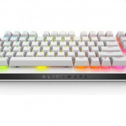 Клавиатура DELL Alienware Tenkeyless Gaming Keyboard - AW420K - US (QWERTY) - Lunar Light