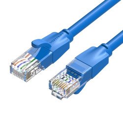 Кабел / Преходник Vention Кабел LAN UTP Cat.6 Patch Cable - 1M Blue - IBELF