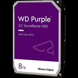 Хард диск WD HDD Video Surveillance WD Purple 8TB CMR, 3.5  , 256MB, 5640 RPM, SATA, TBW: 180