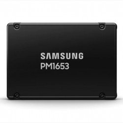 SSD Твърд диск SAMSUNG SSD SAMSUNG PM1653 Enterprise 3.84TB, 2.5”, SAS 24 Gb/s, MZILG3T8HCLS-00A07, Bulk
