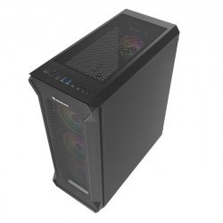 Кутии и Захранвания GENESIS Gaming PC Case IRID 505 ARGB V2 Midi Tower Window Black