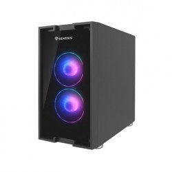 Кутии и Захранвания GENESIS PC Case Irid 353 ARGB MATX Mini Tower Window, Black