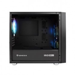 Кутии и Захранвания GENESIS PC Case Irid 353 ARGB MATX Mini Tower Window, Black
