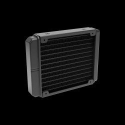 Охладител / Вентилатор GAMDIAS водно охлаждане Water Cooling 120mm - AURA GL120 v2 Black - aRGB