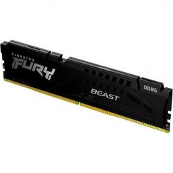RAM памет за настолен компютър KINGSTON 16G DDR5 6400 FURY BEAST BLK