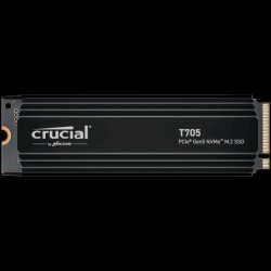 SSD Твърд диск CRUCIAL T705 1TB PCIe Gen5 NVMe M.2 SSD, EAN: 649528940162