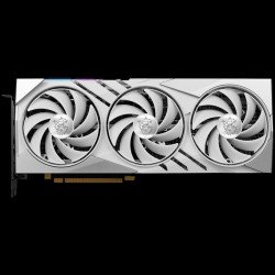 Видео карта MSI Video Card Nvidia GeForce RTX 4070 Ti SUPER 16G GAMING SLIM WHITE, 16GB GDDR6X, 256-bit, 21 Gbps Effective Memory Clock, 2670 MHz Boost, 8448 CUDA Cores, 3x DisplayPort 1.4a, HDMI 2.1, RAY TRACING, Triple Fan, 700W Recommended PSU, 3Y