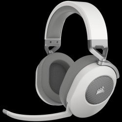 Слушалки CORSAIR HS65 WIRELESS Gaming Headset, White (EU), v2, 