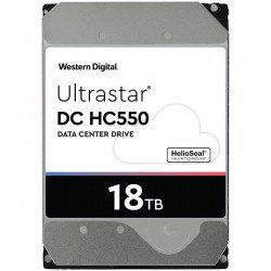 Хард диск WD Ultrastar DC HDD Server (3.5in 26.1MM 18TB 512MB 7200RPM SATA ULTRA 512E SE NP3 DC HC550)