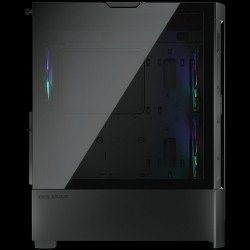 Кутии и Захранвания COUGAR Airface RGB, Mid Tower, 2x 140 1x120 ARGB Fans, RGB Button,  4mm Tempered Glass, Mini ITX / Micro ATX / ATX / CEB/ E-ATX, USB 3.0 x 2, USB 2.0 x 1, 4 Pole Headset Audio Jack x1