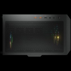 Кутии и Захранвания COUGAR Airface RGB, Mid Tower, 2x 140 1x120 ARGB Fans, RGB Button,  4mm Tempered Glass, Mini ITX / Micro ATX / ATX / CEB/ E-ATX, USB 3.0 x 2, USB 2.0 x 1, 4 Pole Headset Audio Jack x1