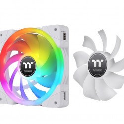 Охладител / Вентилатор THERMALTAKE SWAFAN EX12 RGB PC Cooling Fan TT Premium Edition 3 Pack White