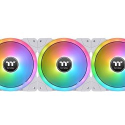 Охладител / Вентилатор THERMALTAKE SWAFAN EX12 RGB PC Cooling Fan TT Premium Edition 3 Pack White