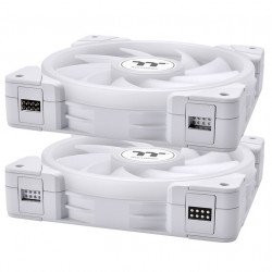 Охладител / Вентилатор THERMALTAKE SWAFAN EX14 ARGB PC Cooling Fan TT Premium Edition 3 Fan Pack White