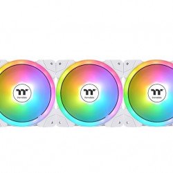 Охладител / Вентилатор THERMALTAKE SWAFAN EX14 ARGB PC Cooling Fan TT Premium Edition 3 Fan Pack White